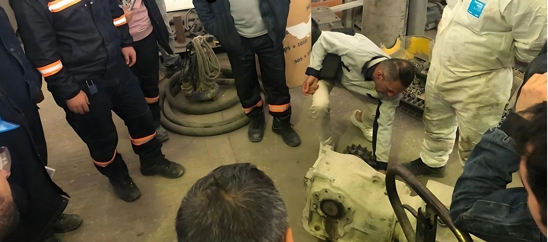 Gearbox Maintenance Training at a Cement Factory - Barmech Service